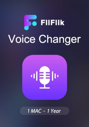 FliFlik Voice Changer - 1 Mac (1 Year)