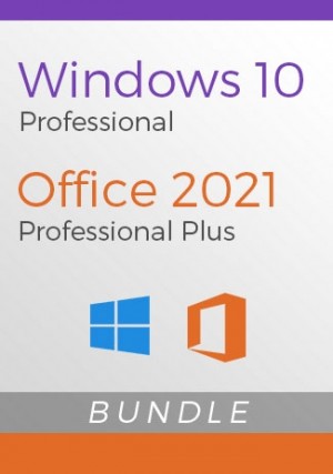 Windows 10 Pro + Office 2021 Pro Plus - Package