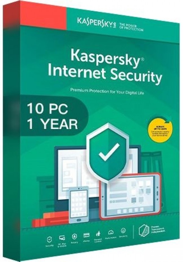 Kaspersky Internet Security Multi Device 2020 / 10 Devices (1 Year)
