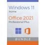 Windows 11 Home + Office 2021 Pro Plus- Package