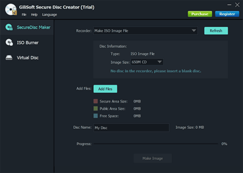 buy Gilisoft Secure Disc Creator key