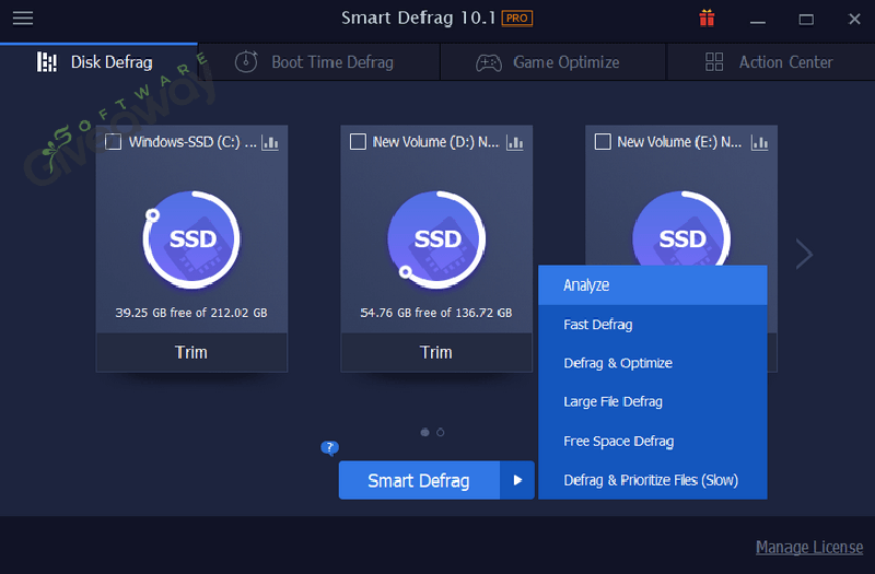 IObit Smart Defrag 10 Pro IObit Smart Defrag 10 Pro key